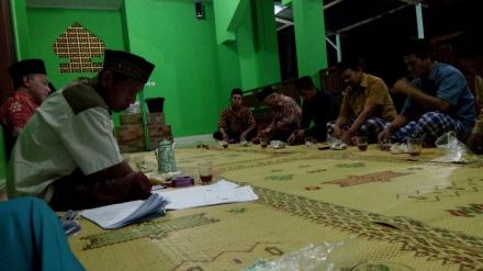 Persiapa Program bersih - bersih 2.000 masjid di Dusun Kategan