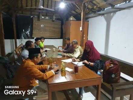 Rapat Panitia Pengisian Dukuh Bakulan Wetan