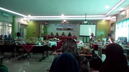 Lomba memasak mewakili Kecamatan Jetis