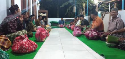 Kenduri Suran di mushola Dusun Ngupit