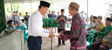 Takziah dan Penyerahan Akte Kematian di Dusun Gaduh