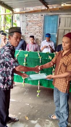 Takziah dan Penyerahan Akte Kematian di Dusun Gaduh