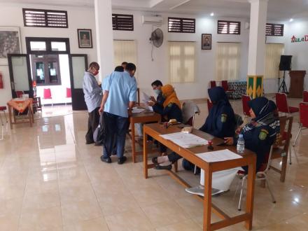 Acara pembagian BLT APBDe tahap III