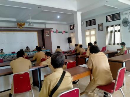 Rakor Rutin Lurah, Carik dan Pamong Kalurahan Patalan