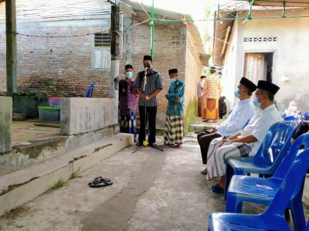 Takziah dan Penyerahan Akte Kematian di Sulang Kidul