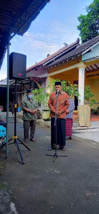 Takziah dan Penyerahan Akte Kematian Almh. Ibu Boniyem Noto Sudarmo