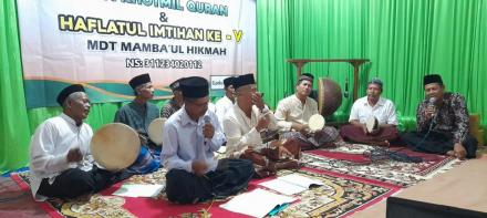 Doa Khotmil Quran dan Haflatul Imtihan Ke 5 di MDT Mamba'ul Hikmah Dusun Gaduh