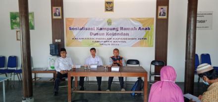 Sosialisasi Kampung Ramah Anak Dusun Ketandan dan Dusun Bobok 