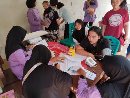 Giat Posyandu Edelweis Dusun Bakulan Wetan