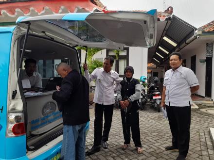 Pembayaran PBB Dipermudah: Posko Mobil Pajak Keliling Terakhir Hadir di Kalurahan Patalan
