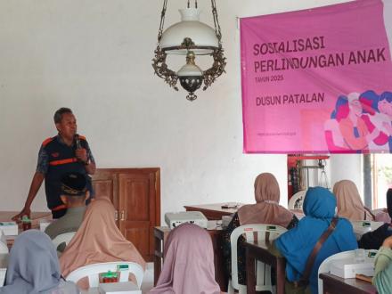 Membentuk Lingkungan Aman: Sosialisasi Perlindungan Anak Dusun Patalan