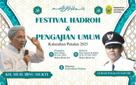 Mari Merajut Ukhuwah di Festival Hadroh & Pengajian Umum Kalurahan Patalan 2025