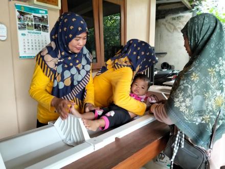 Posyandu ILP Bulan November di Dusun Panjangjiwo