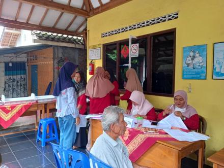 Tingkatkan Derajat Kesehatan Masyarakat, Padukuhan Tanjung Lor Gelar Posyandu ILP perdana di Tahun 2