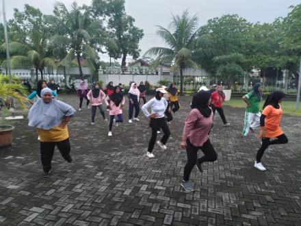Semangat Bugar: PKK Kalurahan Patalan Gelar Senam Sehat Bersama