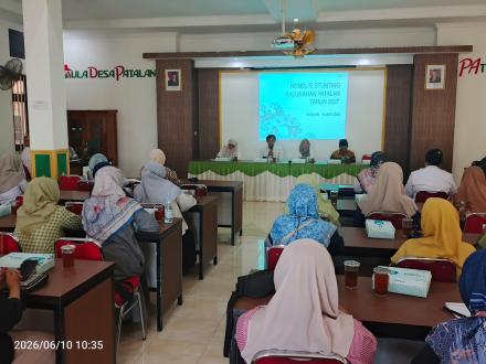 Guna Menyusun Strategi Pencegahan, Kalurahan Patalan Gelar Rembug Stunting Tahun 2027