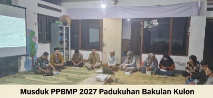 4 Padukuhan Sukses Gelar Musduk PPBMP 2027