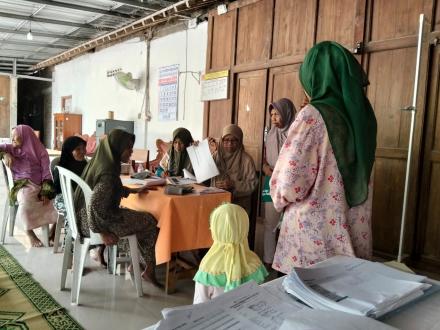 Posyandu Dusun Gelangan Gelar Pelayanan Rutin