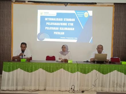 Internalisasi Standar Pelayanan dan Kode Etik Pelayanan Kalurahan Patalan